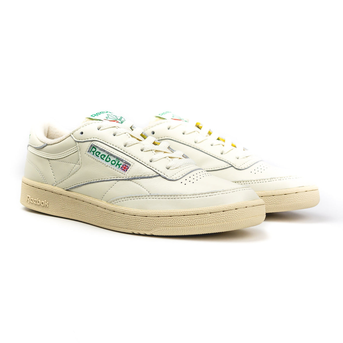 reebok club c 85 vintage mens chalk