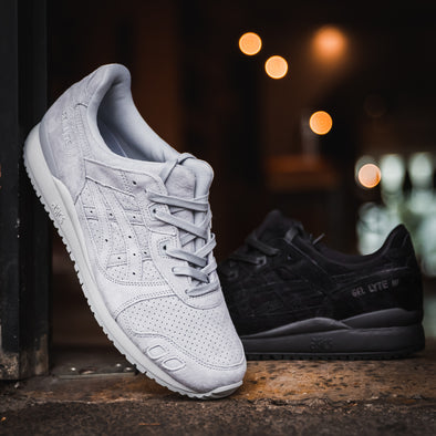 Asics Gel-lyte 3 celebrates its 30th anniversary in Black and Grey
