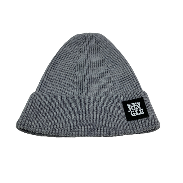 MERINO WOOL BEANIE GREY