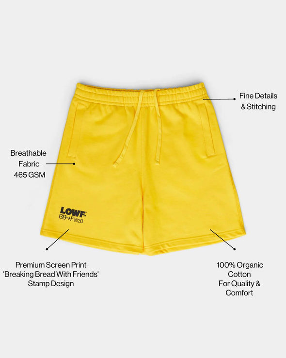 WEEKEND SHORT - CITRUS YELLOW