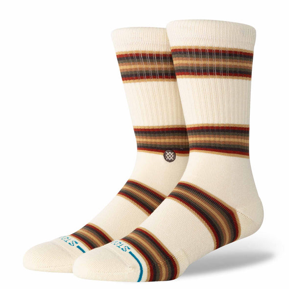 HILL TOP CREW SOCK - CANVAS