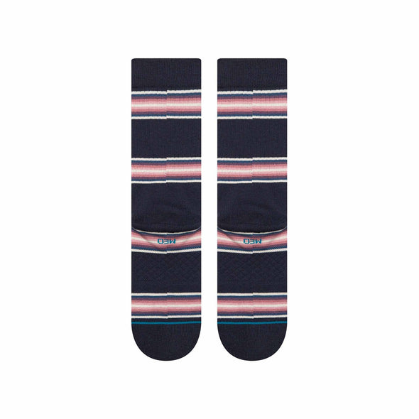 HILL TOP CREW SOCK - NAVY