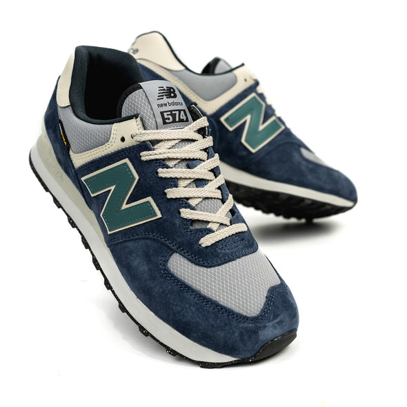 574SOA - NAVY | SLATE GREY | NEW SPRUCE - Concrete Jungle Sneakers Brunswick Melbourne