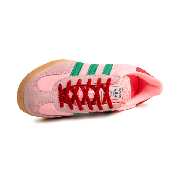 GAZELLE INDOOR WOMENS - COURT GREEN | GLOW PINK