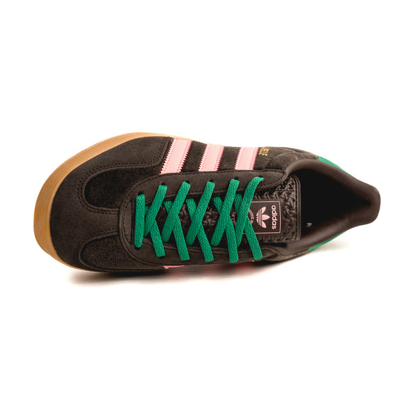 GAZELLE INDOOR WOMENS - DARK BROWN | GLOW PINK