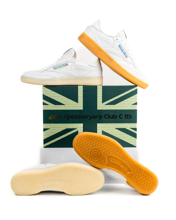 CLUB C 85 VINTAGE 40TH ANNIVERSARY - WHITE | GREY | GUM