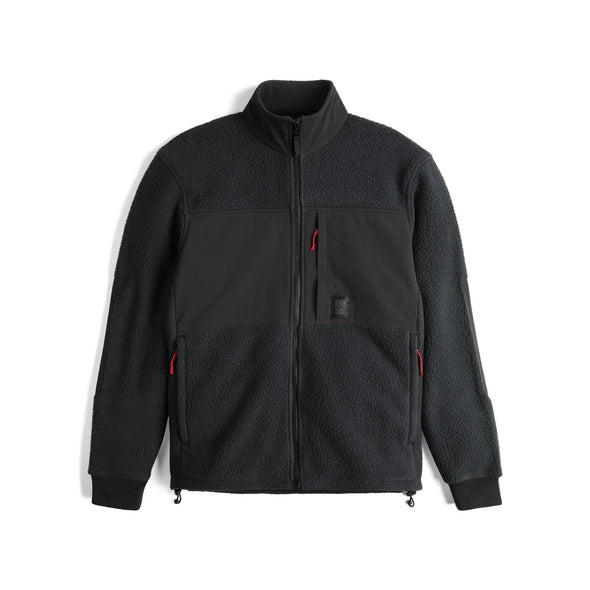 SUMMIT RISE FULL ZIP FLEECE - BLACK | BLACK