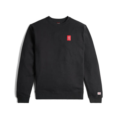 LABEL SWEATSHIRT - BLACK