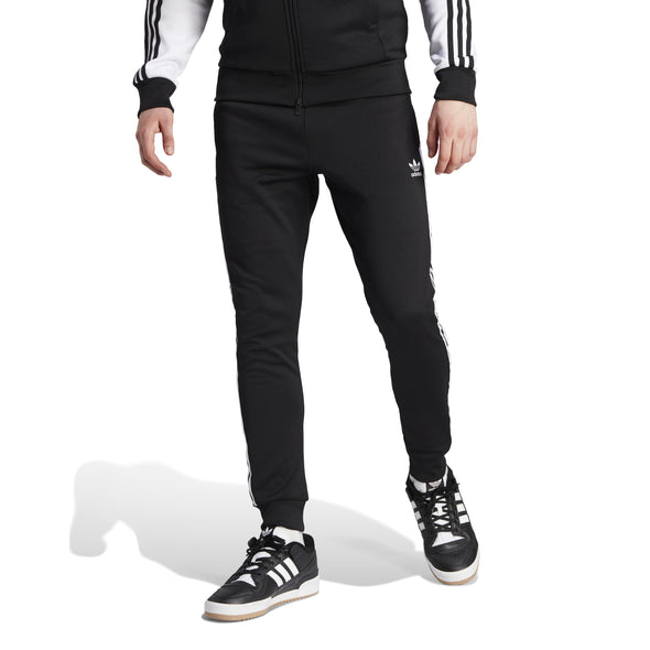 SUPERSTAR TRACK PANT - BLACK - Concrete Jungle Sneakers Brunswick Melbourne