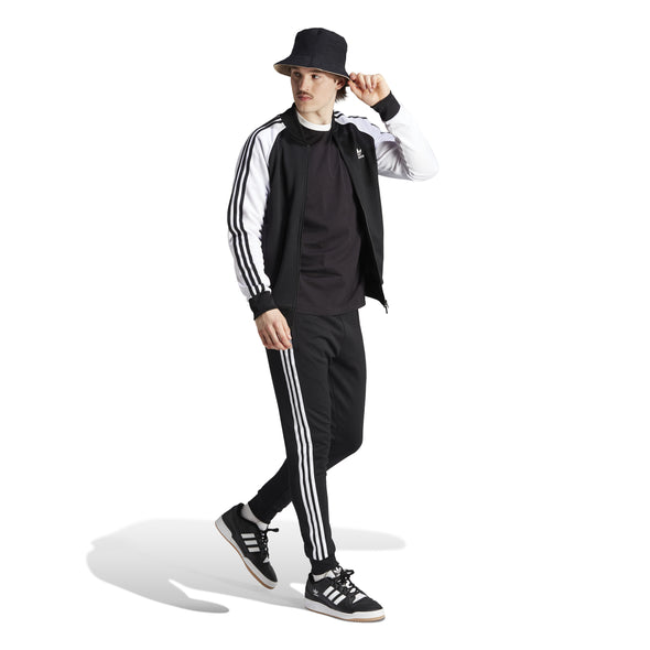 SUPERSTAR TRACK PANT - BLACK - Concrete Jungle Sneakers Brunswick Melbourne