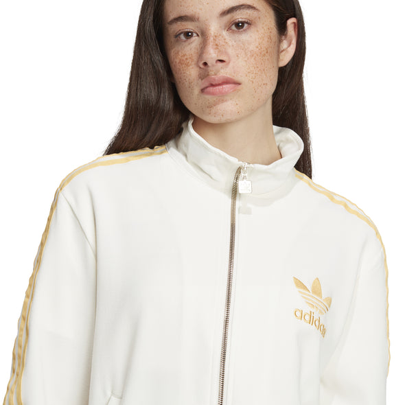 BB CREPE TRACK TOP OFF WHITE