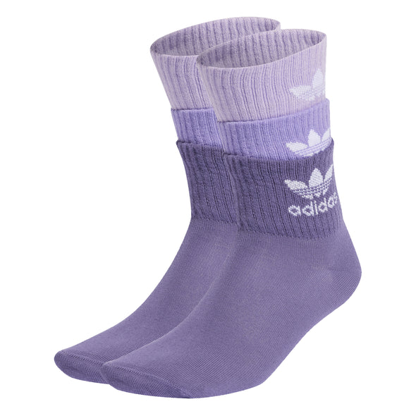 3 CUFF SOCKS - PURPLE