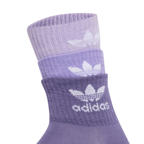 3 CUFF SOCKS - PURPLE