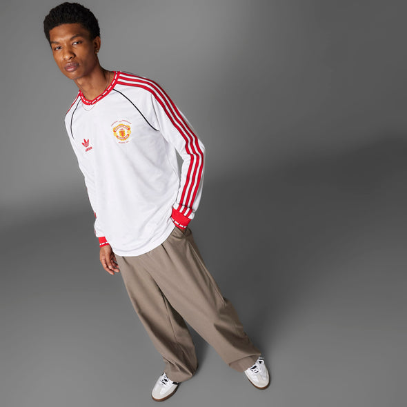 MUFC AWAY JERSEY 1991 Long Sleeve - Cup Winners Cup Edition - Concrete Jungle Store