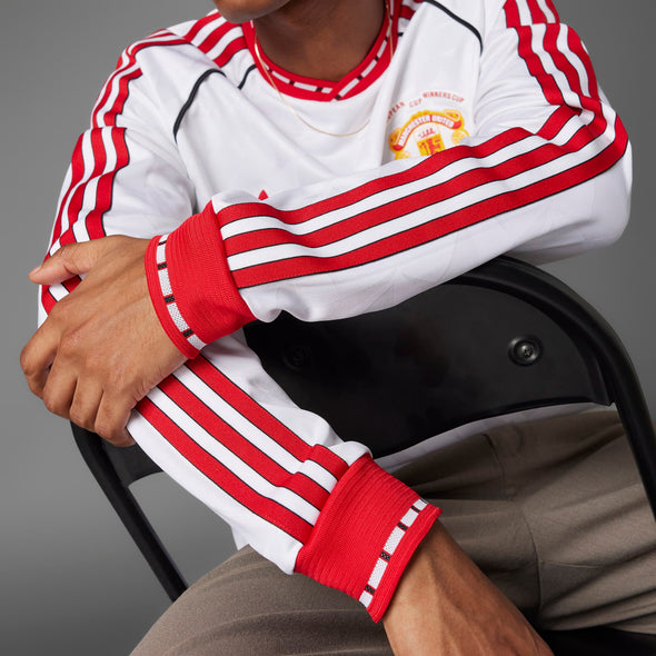 MUFC AWAY JERSEY 1991 Long Sleeve - Cup Winners Cup Edition - Concrete Jungle Store
