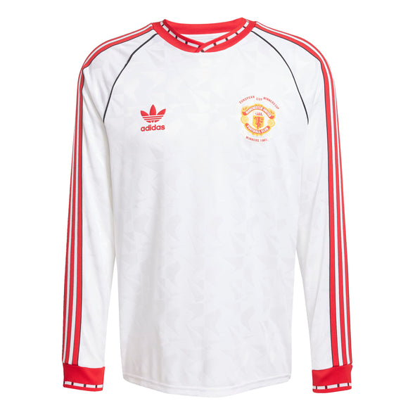 MUFC AWAY JERSEY 1991 Long Sleeve - Cup Winners Cup Edition - Concrete Jungle Store