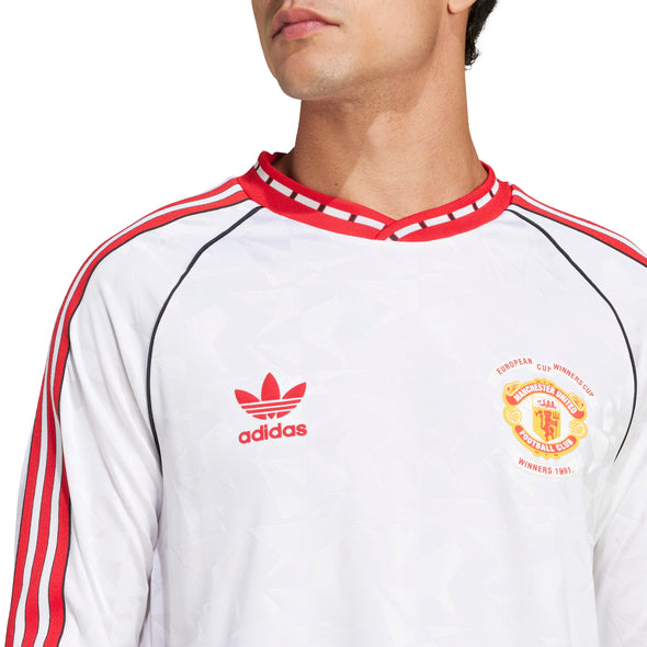 MUFC AWAY JERSEY 1991 Long Sleeve - Cup Winners Cup Edition - Concrete Jungle Store