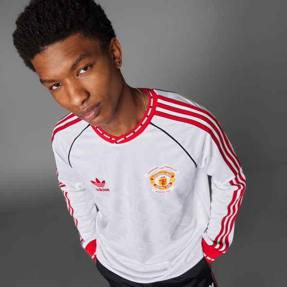 MUFC AWAY JERSEY 1991 Long Sleeve - Cup Winners Cup Edition - Concrete Jungle Store