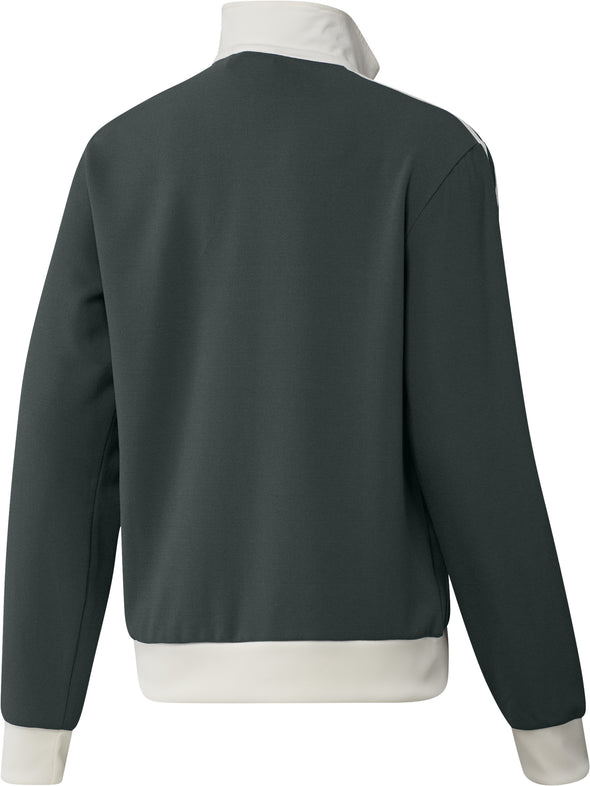 BB CREPE TRACK TOP - MINERAL GREEN