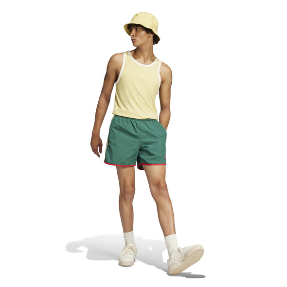 SPRINTER SHORT - COLLEGIETE GREEN | POWDER YELLOW