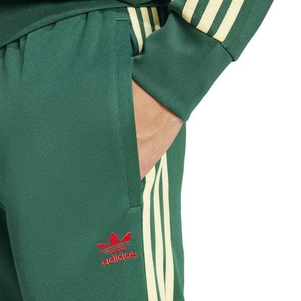 SUPERSTAR TRACK PANT - COLLEGIETE GREEN | POWDER YELLOW