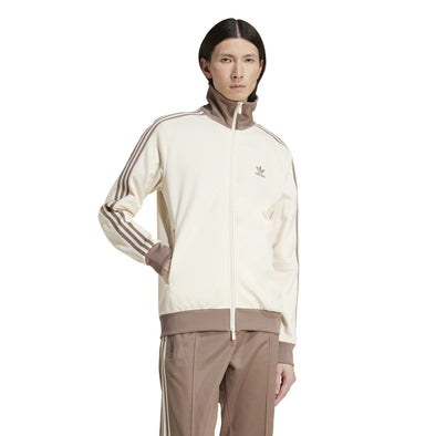 CLASSIC TRACK TOP - WONDER WHITE | TRACE BROWN