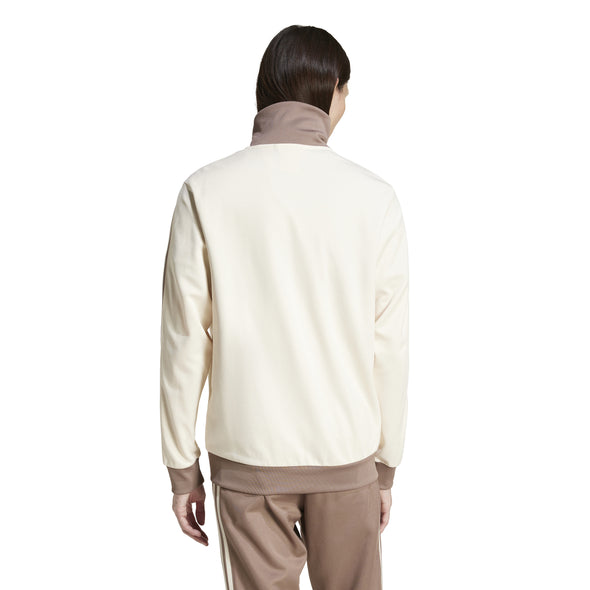 CLASSIC TRACK TOP - WONDER WHITE | TRACE BROWN