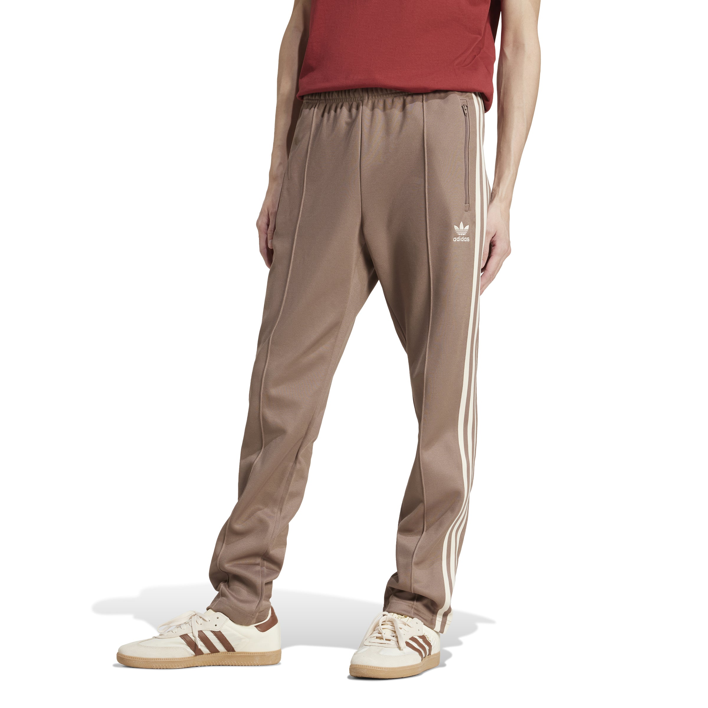 ボトムスその他 adidas Beckenbauer Track Pants Trace Brown Wonder White JC57 CLASSIC TRACK PANT - TRACE BROWN | WONDER WHITE – Concrete