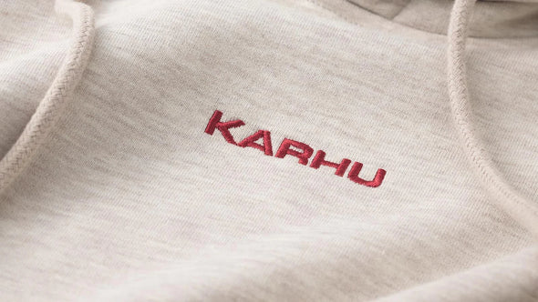KARHU ロゴ フーディ オートミール メランジ |グラナータ