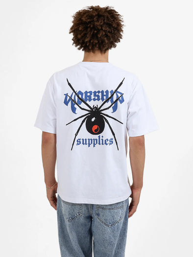 ARACHNID POCKET TEE - WHITE