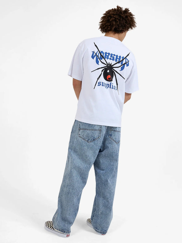 ARACHNID POCKET TEE - WHITE