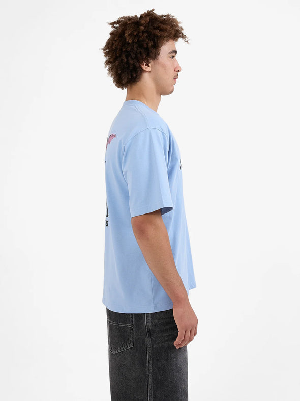 HORNS TEE - CERULEAN