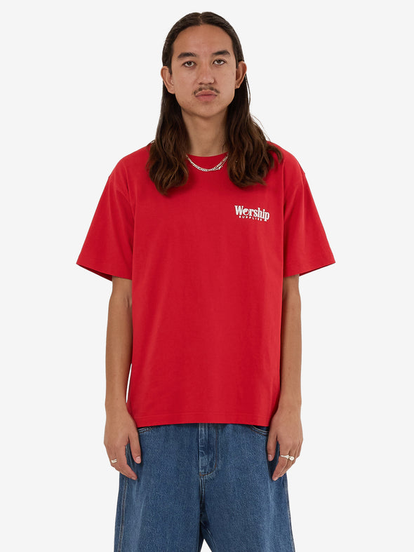 SMOKO TEE - LUCKY RED