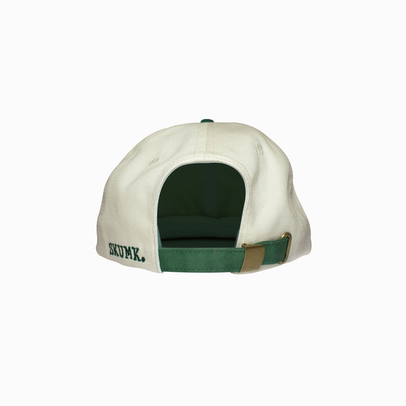 Croc Cap - Off White | Rich Green