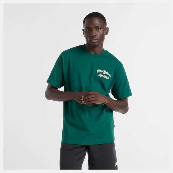 ATHLETICS LEAGUE TEE - MARSH GREEN