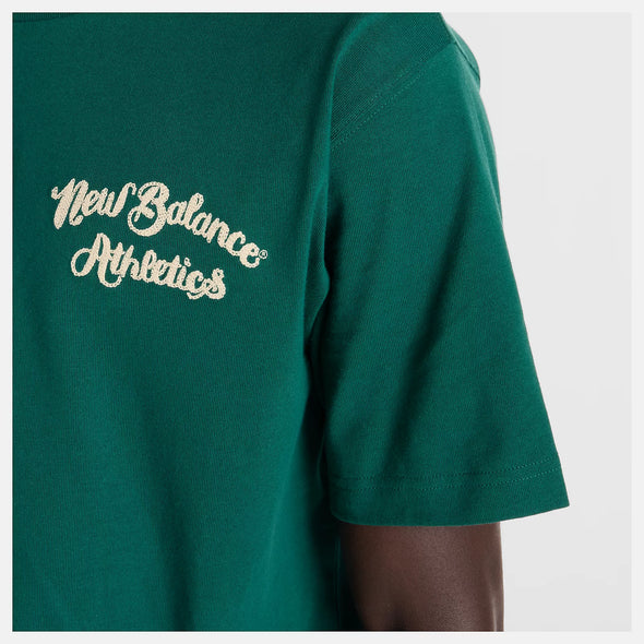 ATHLETICS LEAGUE TEE - MARSH GREEN