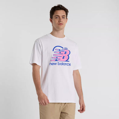 New Balance X Face Oka Smile T- Shirt - White