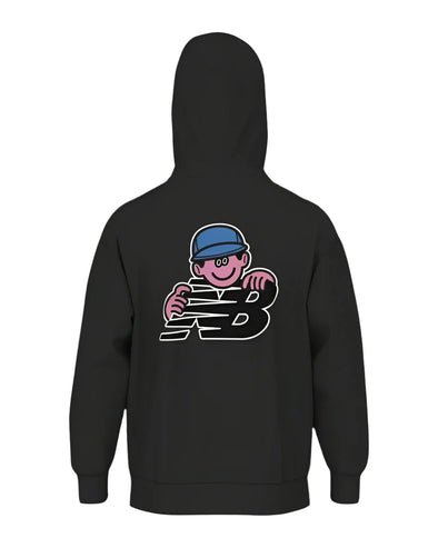 New Balance X Face Oka Character Hoodie - Black - Concrete Jungle Store