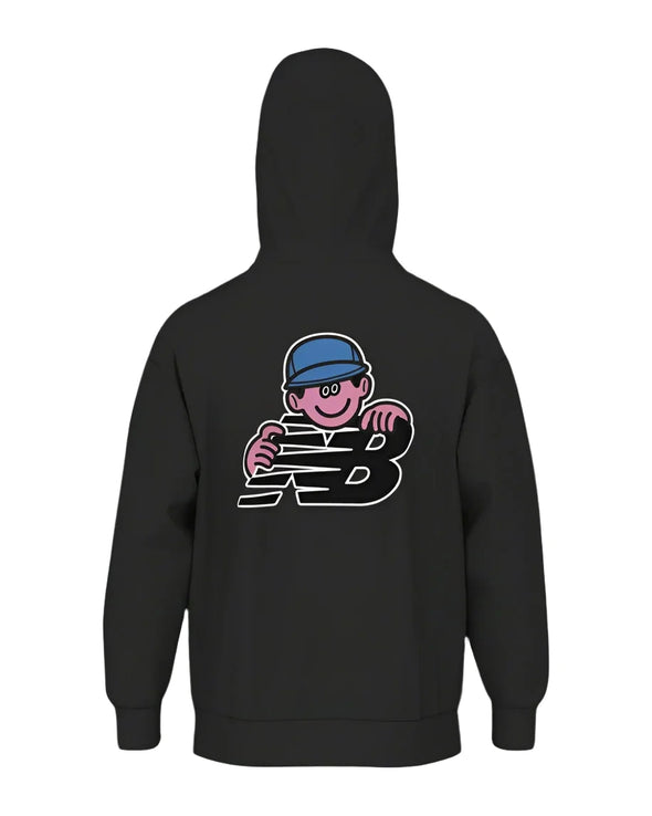 New Balance X Face Oka Character Hoodie - Black - Concrete Jungle Store