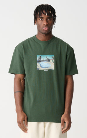 POOL TEE FOREST GREEN